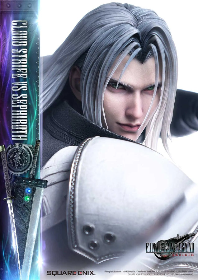 1/4 Scale - CLOUD STRIFE vs SEPHIROTH (Regular Version) FINAL FANTASY VII REBIRTH – Prime1Studio – ActionFigure Brasil