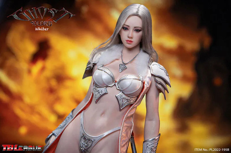 1/6 Action Figure Ghost Soldier Whiteㅤ – TBLeague – ActionFigureBrasil