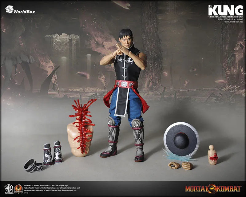 1/6 Action Figure - Mortal Kombat: Kung Laoㅤ – WorldBox – ActionFigureBrasil