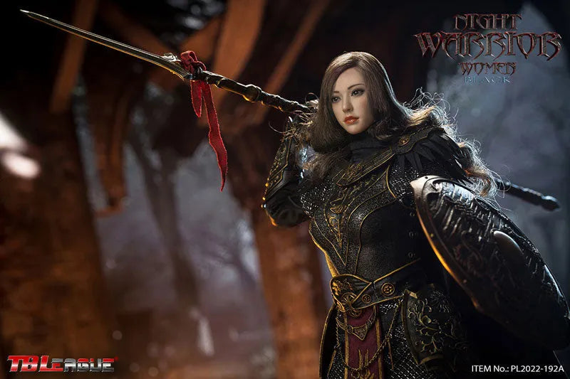 1/6 Action Figure Night Warrior Women Blackㅤ – TBLeague – ActionFigureBrasil