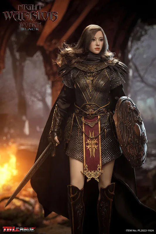 1/6 Action Figure Night Warrior Women Blackㅤ – TBLeague – ActionFigureBrasil