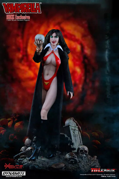 1/6 Action Figure Vampirella SHCC2017 ver.ㅤ – TBLeague – ActionFigureBrasil — ângulo diferente