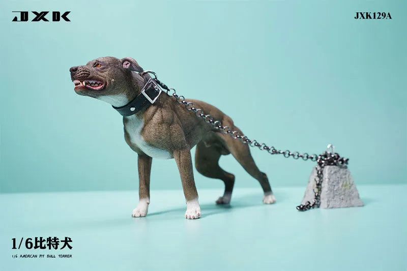 1/6 American Pit Bull Terrier Aㅤ – JXK Studio – ActionFigureBrasil