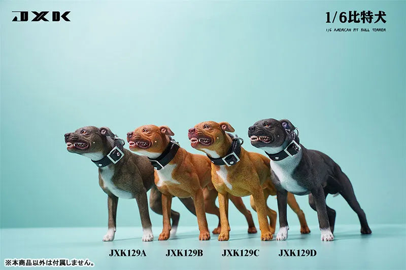 1/6 American Pit Bull Terrier Bㅤ – JXK Studio – ActionFigureBrasil