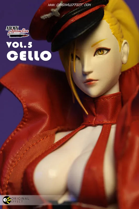 1/6 Army Attractive Vol.5 Cello Action Figureㅤ – Original Effect – ActionFigureBrasil