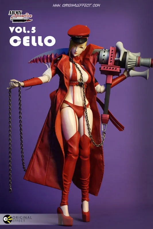1/6 Army Attractive Vol.5 Cello Action Figureㅤ – Original Effect – ActionFigureBrasil