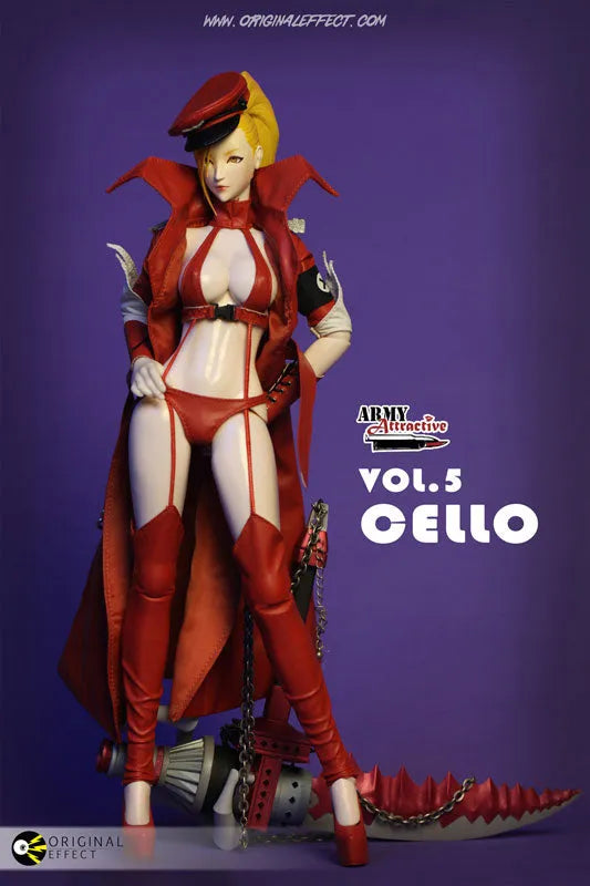 1/6 Army Attractive Vol.5 Cello Action Figureㅤ – Original Effect – ActionFigureBrasil