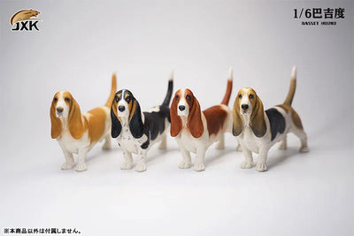 1/6 Basset Hound Aㅤ – JXK Studio – ActionFigureBrasil — embalagem