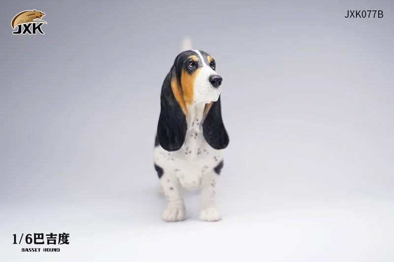 1/6 Basset Hound Bㅤ – JXK Studio – ActionFigureBrasil