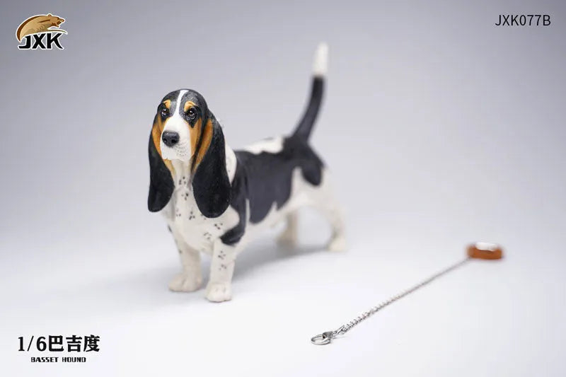 1/6 Basset Hound Bㅤ – JXK Studio – ActionFigureBrasil