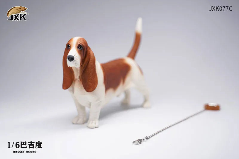 1/6 Basset Hound Cㅤ – JXK Studio – ActionFigureBrasil