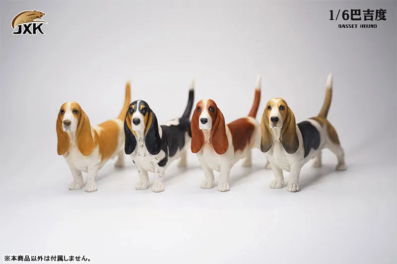 1/6 Basset Hound Cㅤ – JXK Studio – ActionFigureBrasil