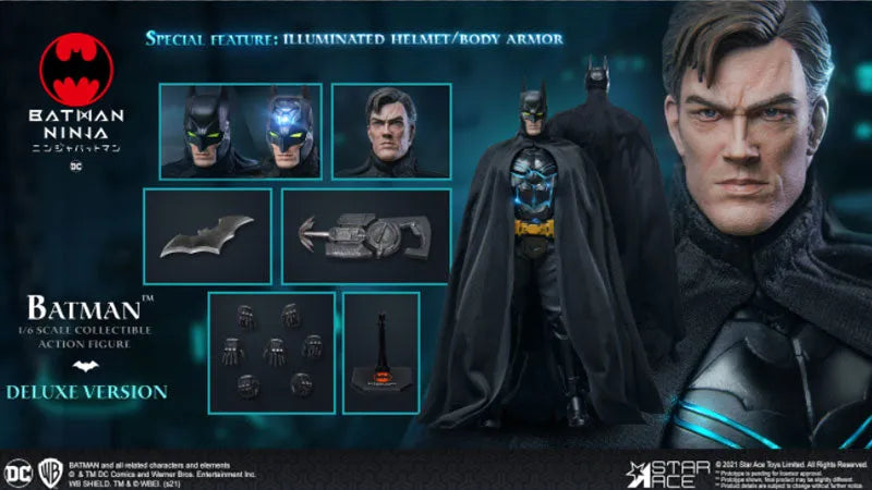 1/6 Batman Ninja Modern Equipment ver. Collectible Action Figureㅤ – Star Ace Toys – ActionFigureBrasil