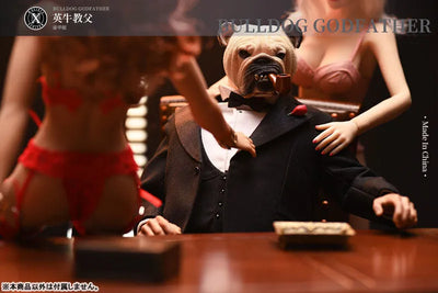 1/6 Bulldog Godfather Bㅤ – Mos Toys – ActionFigureBrasil — com base expositora