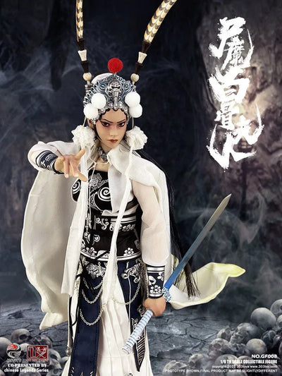 1/6 Chinese Legend Series Baigujing Standard Editionㅤ – 303TOYS – ActionFigureBrasil — ângulo diferente