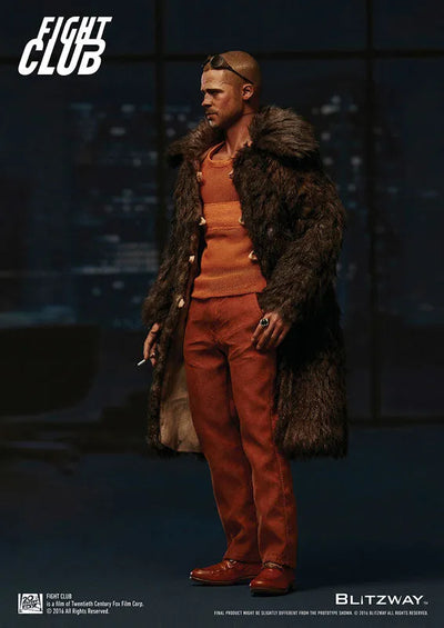 1/6 Collectible Figure - Brad Pitt as Tyler Durden Fur Coat Ver.ㅤ – Blitzway – ActionFigureBrasil — close