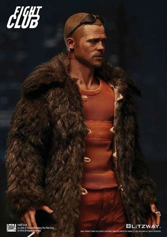 1/6 Collectible Figure - Brad Pitt as Tyler Durden Fur Coat Ver.ㅤ – Blitzway – ActionFigureBrasil
