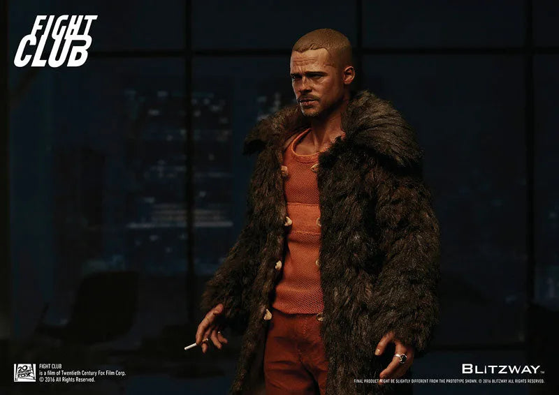 1/6 Collectible Figure - Brad Pitt as Tyler Durden Fur Coat Ver.ㅤ – Blitzway – ActionFigureBrasil