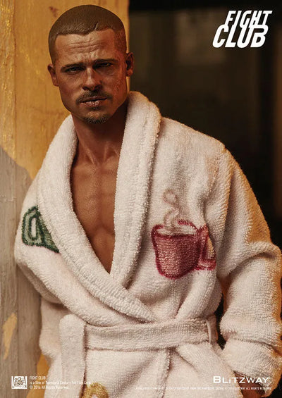 1/6 Collectible Figure - Brad Pitt as Tyler Durden Special Packㅤ – Blitzway – ActionFigureBrasil — ângulo diferente