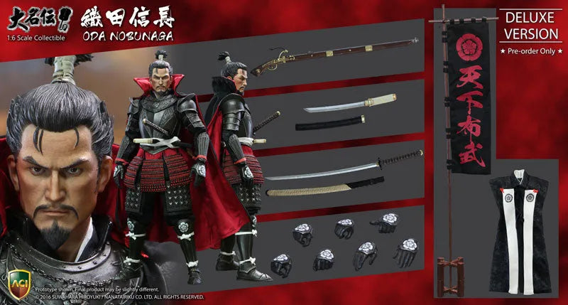 1/6 Collectible Figure Hiroyuki Suwahara Daimyouden Series - Nobunaga Oda Deluxe Ver.ㅤ – ACI Toys – ActionFigureBrasil
