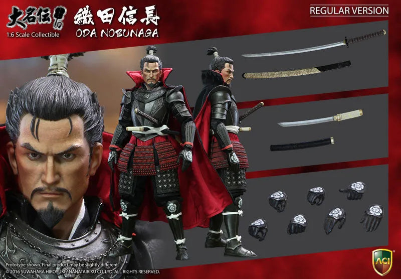 1/6 Collectible Figure Hiroyuki Suwahara Daimyouden Series - Nobunaga Oda(Provisional Pre-order)ㅤ – ACI Toys – ActionFigureBrasil