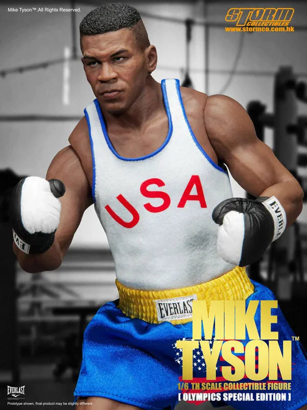 1/6 Collectible Figure Mike Tyson Olympic Special Editionㅤ – Storm Collectibles – ActionFigureBrasil