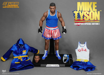 1/6 Collectible Figure Mike Tyson Olympic Special Editionㅤ – Storm Collectibles – ActionFigureBrasil — close