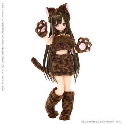 1/6 EX Cute Hidamari no Doubutsu-tachi MofuMofu Leopard-san/Himeno Complete Dollㅤ – Azone International – ActionFigureBrasil