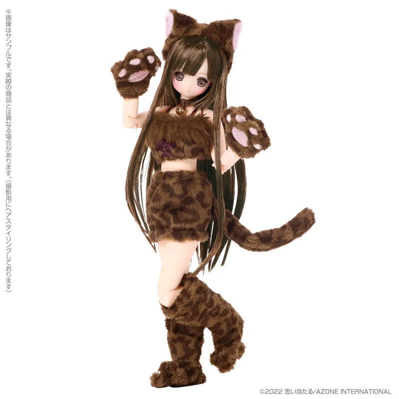 1/6 EX Cute Hidamari no Doubutsu-tachi MofuMofu Leopard-san/Himeno Complete Dollㅤ – Azone International – ActionFigureBrasil