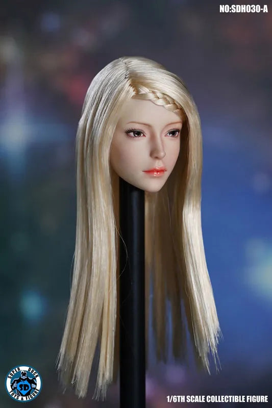 1/6 Female Head 030 Aㅤ – Super Duck – ActionFigureBrasil