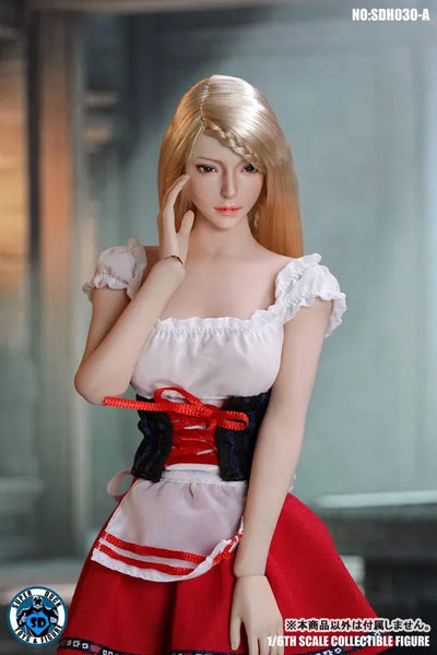 1/6 Female Head 030 Aㅤ – Super Duck – ActionFigureBrasil — close