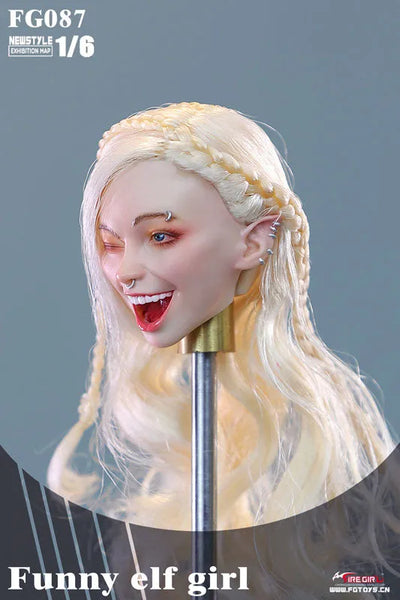 1/6 Female Head Elf Girl 87ㅤ – Fire Girl – ActionFigureBrasil — acessórios