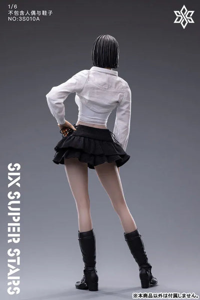 1/6 Female Outfit Black & White A [DOLL ACCESSORY]ㅤ – Six Super Stars – ActionFigureBrasil — close