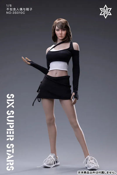 1/6 Female Outfit Black & White C [DOLL ACCESSORY]ㅤ – Six Super Stars – ActionFigureBrasil — embalagem
