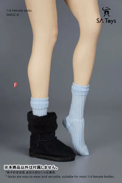 1/6 Female Outfit Classic Socks 4 Types Set (DOLL ACCESSORY)ㅤ – SA TOYS – ActionFigureBrasil — ambientada