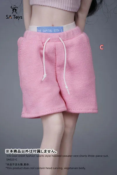 1/6 Female Outfit Cool Street Fashion Sports Style Sweat Set C (DOLL ACCESSORY)ㅤ – SA TOYS – ActionFigureBrasil