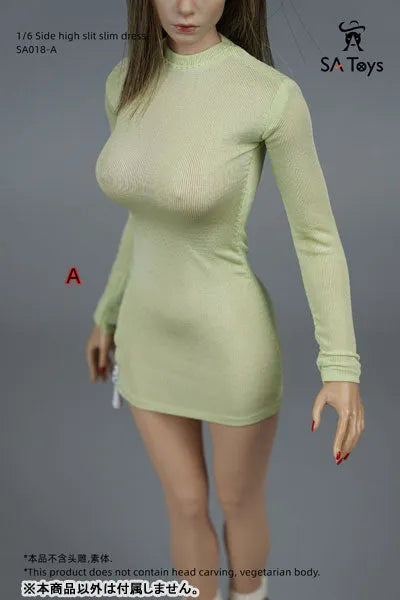 1/6 Female Outfit Side Zipper Tight Skirt A (DOLL ACCESSORY)ㅤ – SA TOYS – ActionFigureBrasil