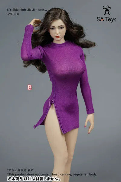 1/6 Female Outfit Side Zipper Tight Skirt B (DOLL ACCESSORY)ㅤ – SA TOYS – ActionFigureBrasil