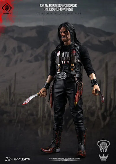 1/6 Gangster's Kingdom Diamond 3 Juarez (DAM-GK006)ㅤ – DAMTOYS – ActionFigureBrasil — close