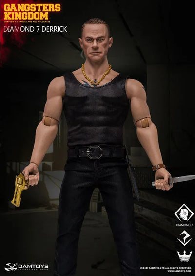 1/6 Gangsters Kingdom Diamond 7 Derrickㅤ – DAMTOYS – ActionFigureBrasil — acessórios