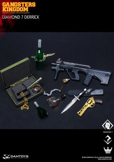 1/6 Gangsters Kingdom Diamond 7 Derrickㅤ – DAMTOYS – ActionFigureBrasil — ângulo diferente