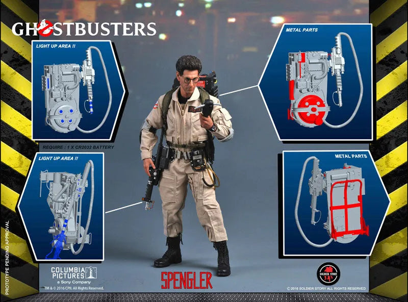 1/6 Ghostbusters (1984) Egon Spengler Regular Editionㅤ – SOLDER STORY – ActionFigureBrasil