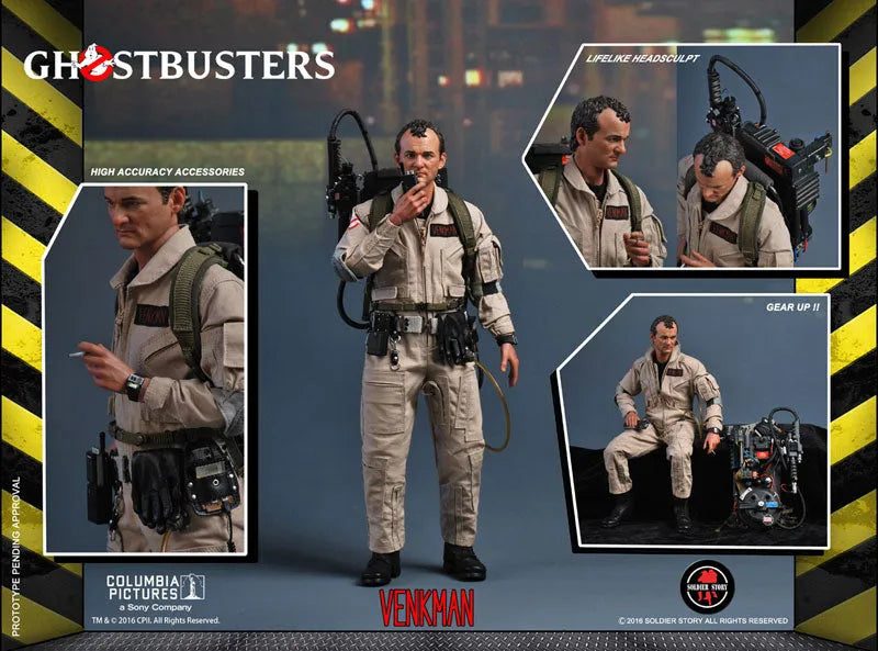1/6 Ghostbusters (1984) Peter Venkman Regular Editionㅤ – SOLDER STORY – ActionFigureBrasil