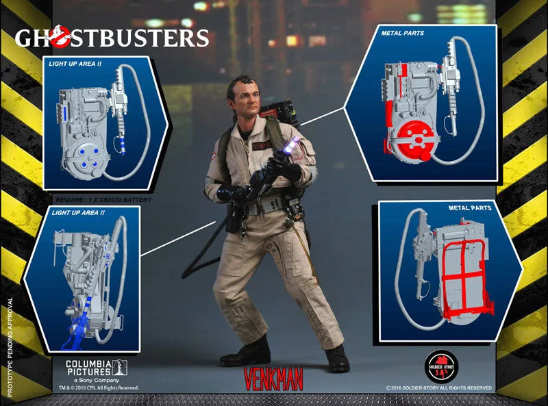 1/6 Ghostbusters (1984) Peter Venkman Regular Editionㅤ – SOLDER STORY – ActionFigureBrasil