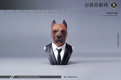 1/6 Head Cane Corso Aㅤ – Mos Toys – ActionFigureBrasil — close