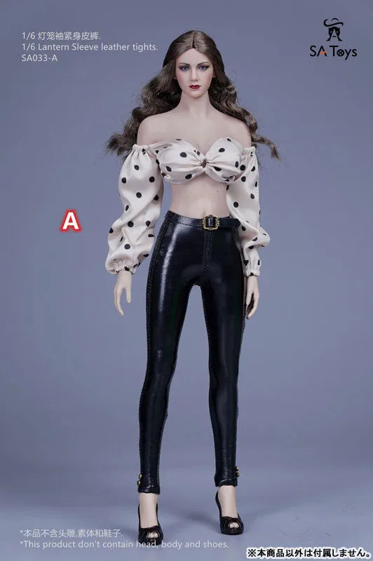 1/6 Lantern Sleeve Leather Tights A (DOLL ACCESSORY)ㅤ – SA TOYS – ActionFigureBrasil