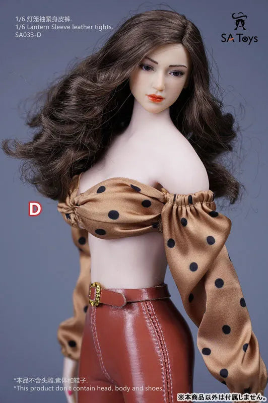 1/6 Lantern Sleeve Leather Tights D (DOLL ACCESSORY)ㅤ – SA TOYS – ActionFigureBrasil