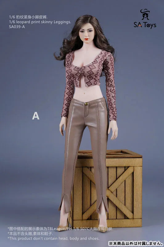 1/6 Leopard Print Skinny Leggings A (DOLL ACCESSORY)ㅤ – SA TOYS – ActionFigureBrasil