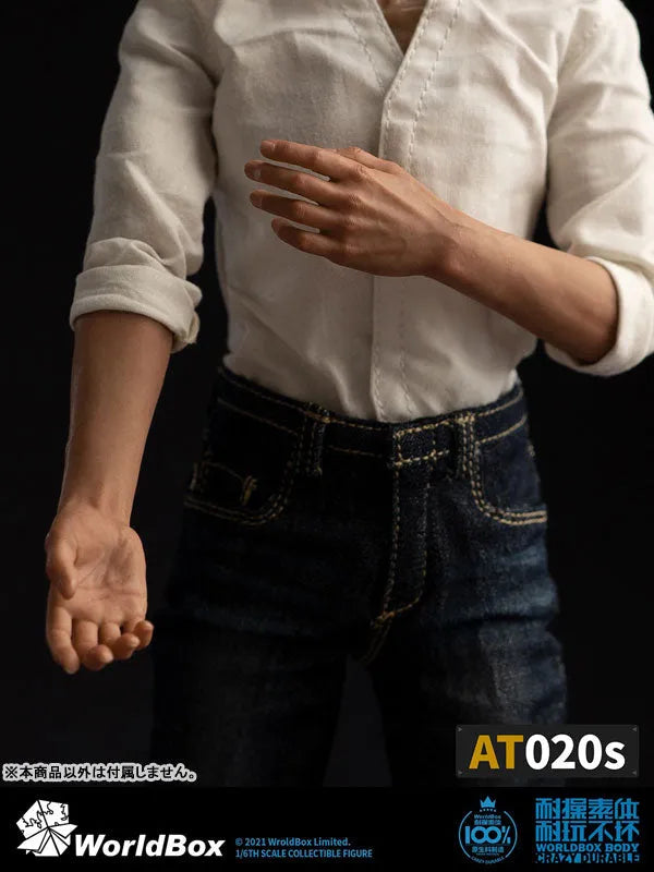 1/6 Male Body Universal Specifications Combined Forearmㅤ – WorldBox – ActionFigureBrasil