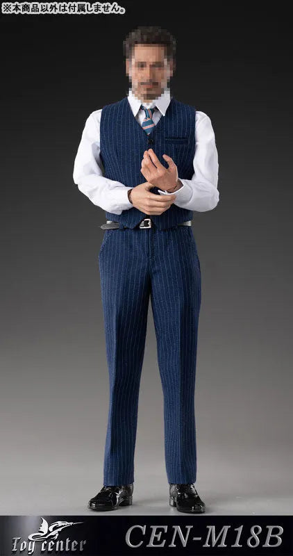 1/6 Male Outfit English Gentleman Striped Suit B (DOLL ACCESSORY)ㅤ – Toy Center – ActionFigureBrasil
